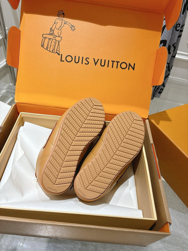 LV BUTTERSOFT Sneaker Light Brown Cowhide 476986