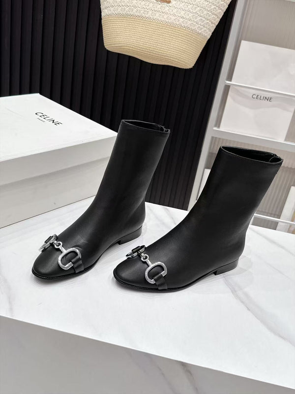 CE 26s Horsebit Ankle Boots Leather 147770