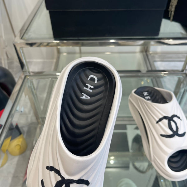 Ciabatte CC in schiuma bianca 204137