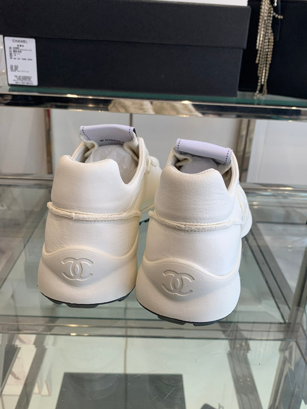 CC Sneaker White Cowhide 204110