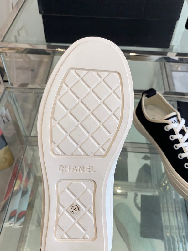 CC Sneaker Black Canvas 203261