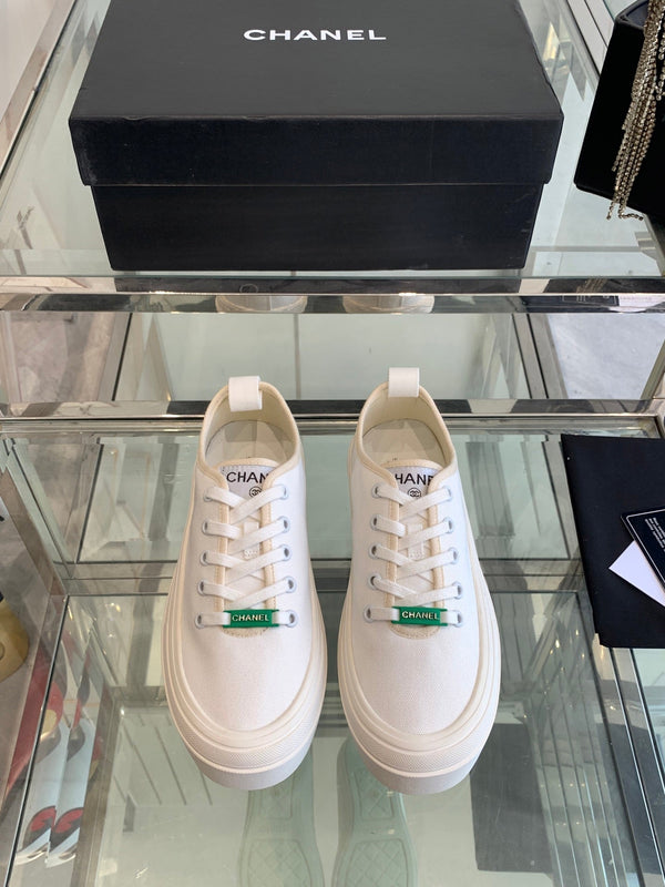 CC Sneaker White Canvas 203263