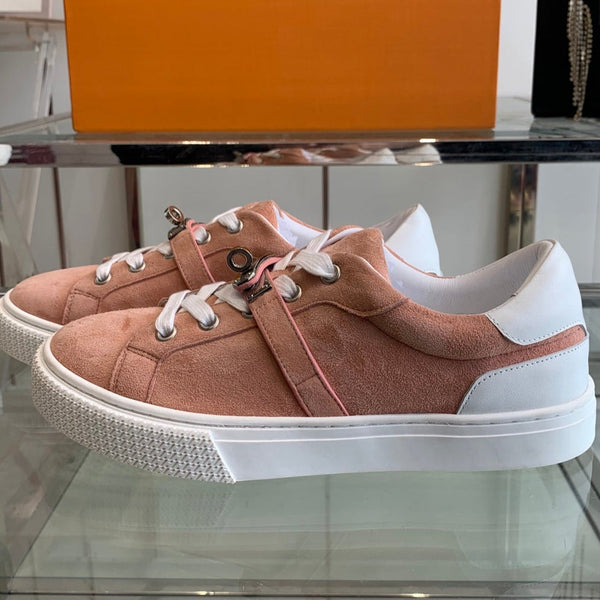 HM Day Sneaker Pink Suede 291835