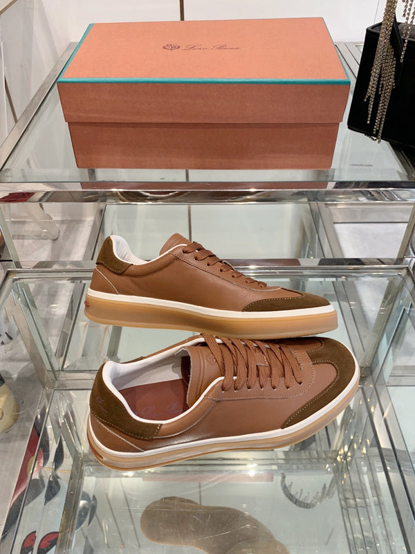 LP Tennis Walk Sneaker Brown Suede 307245