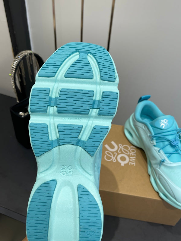 Loewe x On Cloudsolo Sneakers Blue Polyester and Mesh 533491