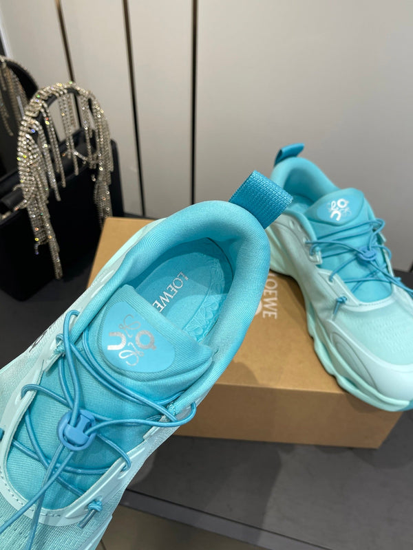 Loewe x On Cloudsolo Sneakers Blue Polyester and Mesh 533491