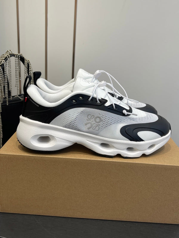 Loewe x On Cloudsolo Sneakers Black White Polyester and Mesh 533492