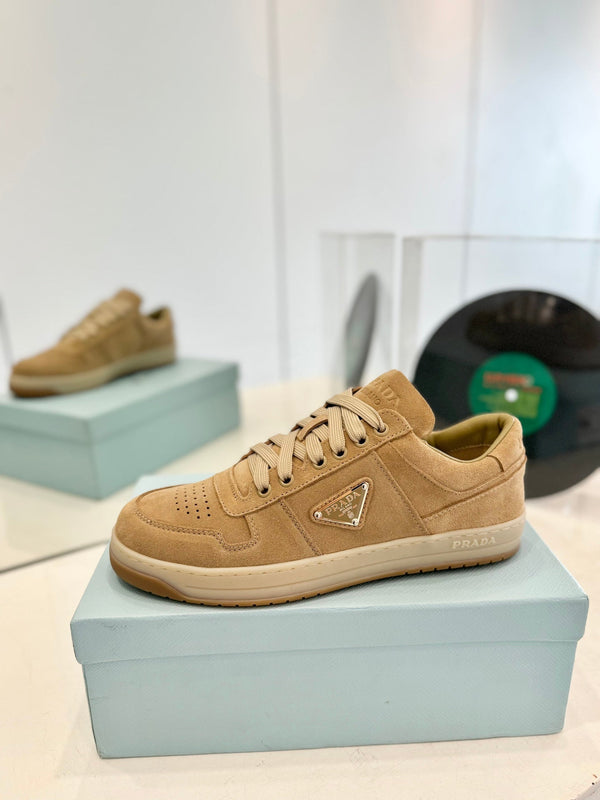 SNEAKERS PERFORATE PRA DOWNTOWN CAMOSCIO CAMMELLO