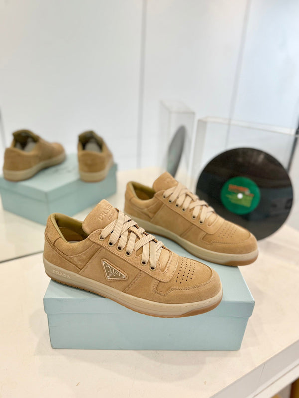 SNEAKERS PERFORATE PRA DOWNTOWN CAMOSCIO CAMMELLO