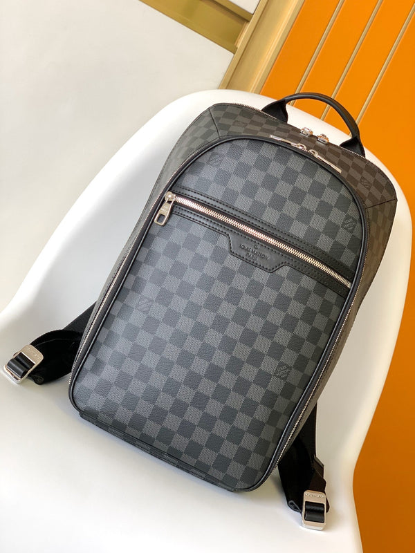LV Michael Backpack Black Damier Graphite Canvas