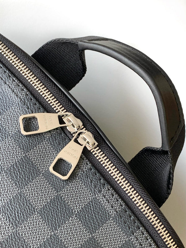 LV Michael Backpack Black Damier Graphite Canvas