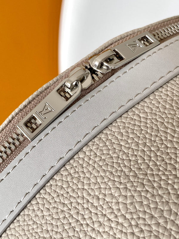 LV Takeoff Backpack White Chocolate Aerogram Cowhide