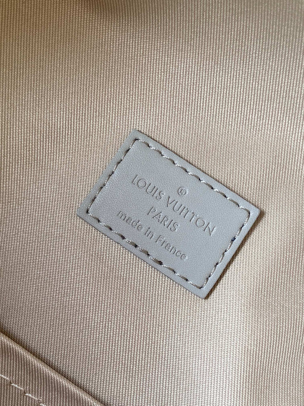 LV Takeoff Backpack White Chocolate Aerogram Cowhide