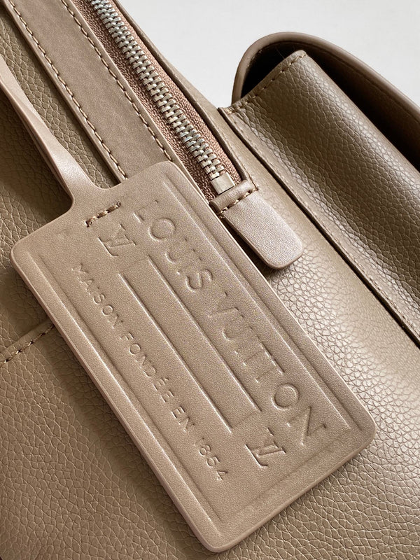 LV M57079 Takeoff Backpack Brown Aerogram Cowhide