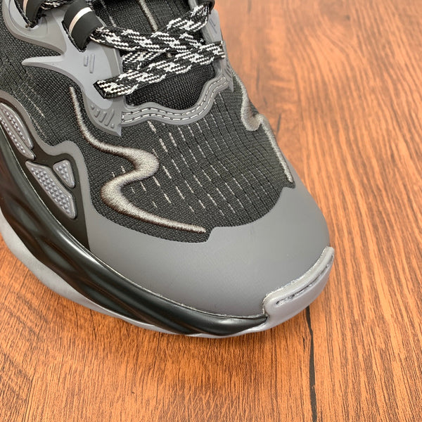 Sneaker GG Ripple da uomo in rete nera 536982