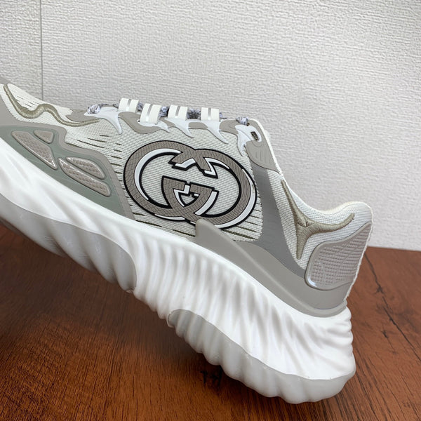 GG Men's Ripple Sneaker Grey Mesh 536984