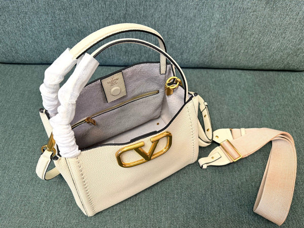 VALENTINO small handbag light beige calfskin 538532