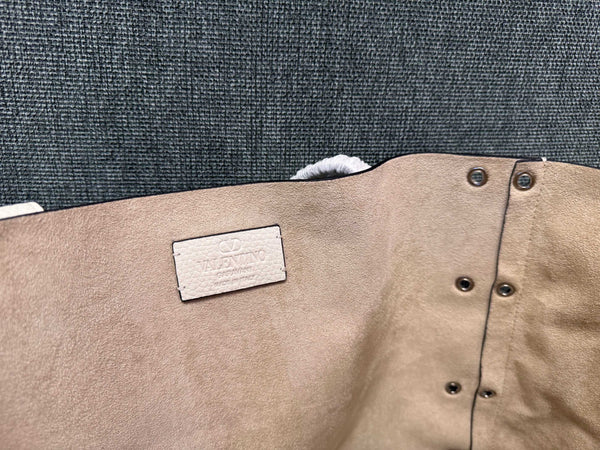 Valentino Garavani tote white cowhide 555247