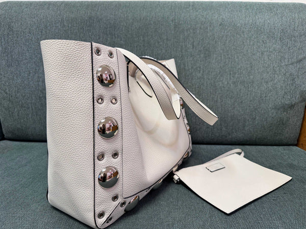 Valentino Garavani tote white cowhide 555247