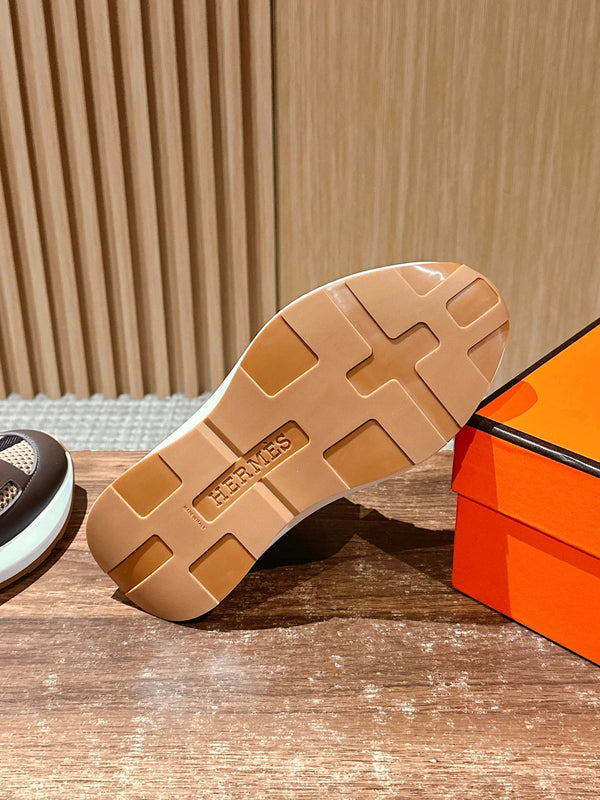 HM Katana Sneaker Brown Calfskin 317598