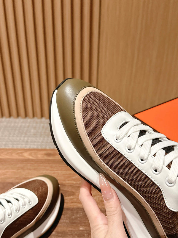 HM Gramme Sneaker Brown Mesh 317601