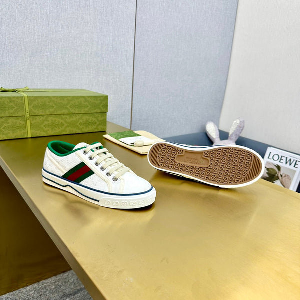 GG TENNIS 1977 TRAINER WHITE CANVAS