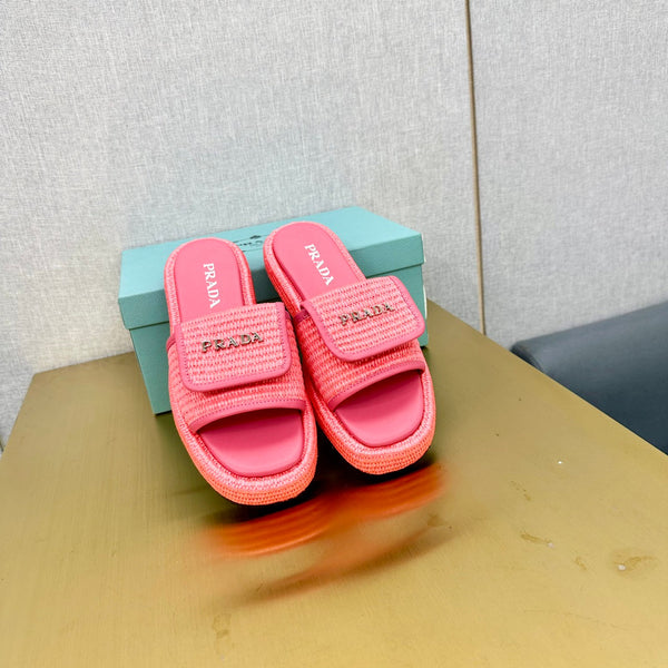 Pra Crochet Mule 20 Rosa Caldo