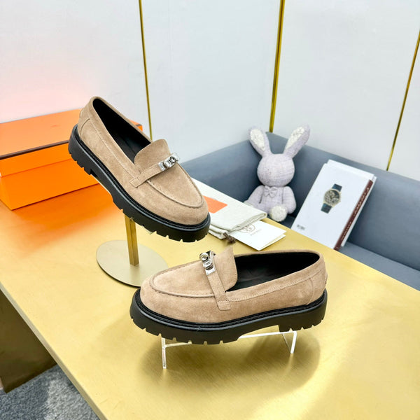 HM Icone Loafer Light Brown Suede