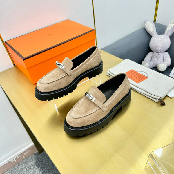 HM Icone Loafer Light Brown Suede