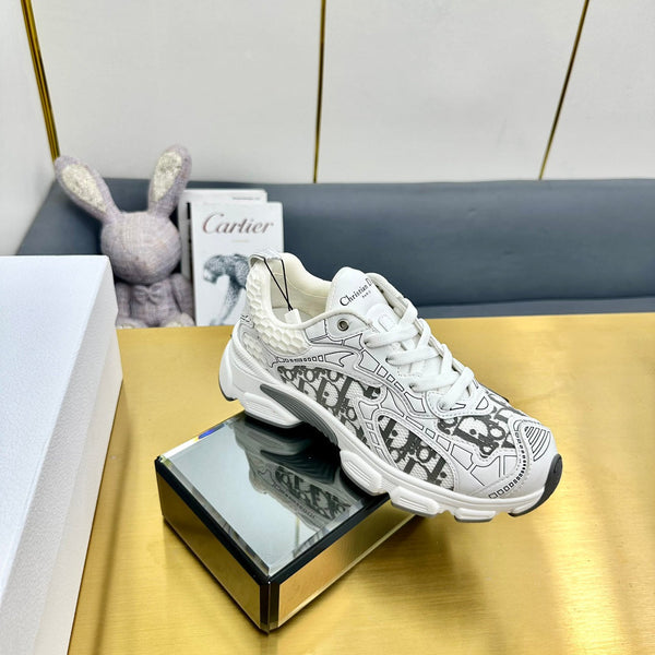 CD Chrono Sneaker 40mm In White Mesh Fabric 994570