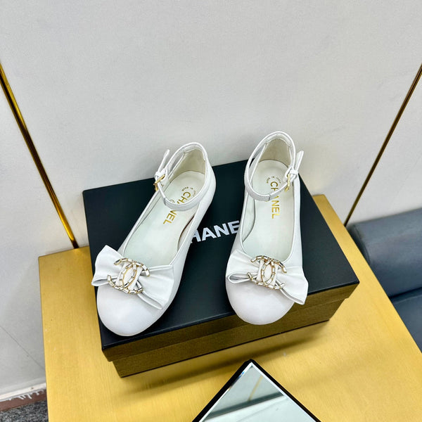 CC 25s Ballet Flats Gray Light Suede 297808