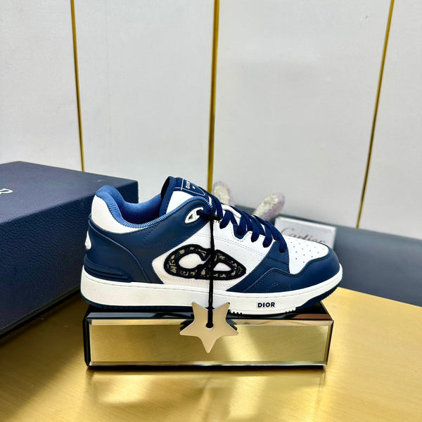 CD B57 Mid-Top Sneaker In Deep Blue Calfskin 993828