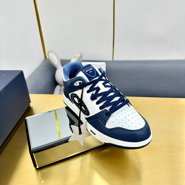 CD B57 Mid-Top Sneaker In Deep Blue Calfskin 993828