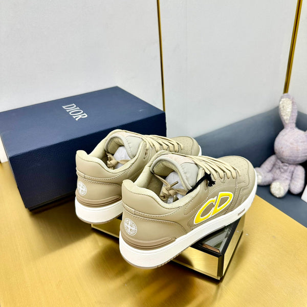 CD B57 Low-Top Sneaker In Peanut Brown Calfskin 993830