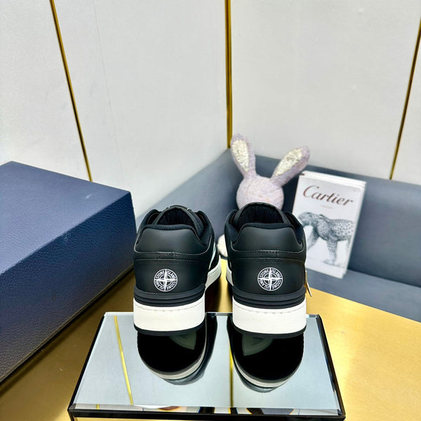 CD B57 Sneaker bassa in pelle di vitello nera 993837