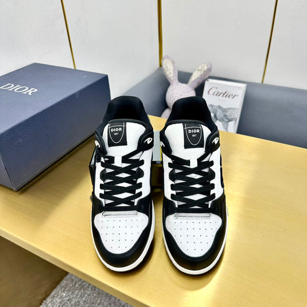 CD B57 Mid-Top Sneaker In Black Calfskin 993839