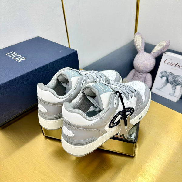 CD B57 Mid-Top Sneaker In Light Grey Calfskin 993841