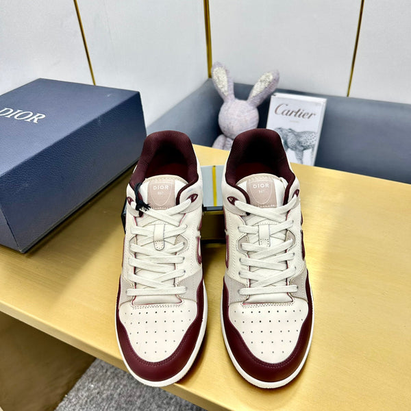 CD B57 Low-Top Sneaker In Burgundy Calfskin 993843