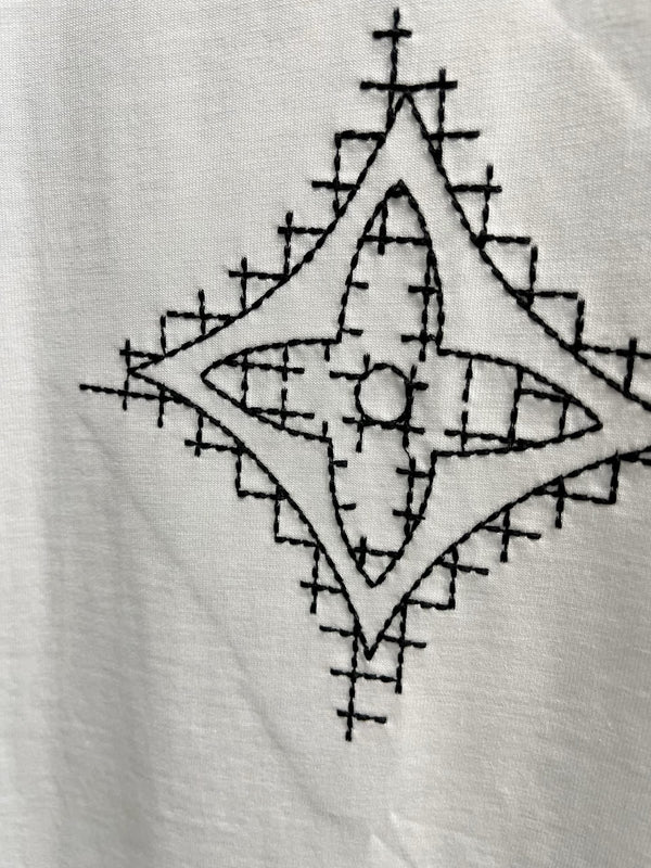 LV T-SHIRT IN WHITE PURE COTTON 238779