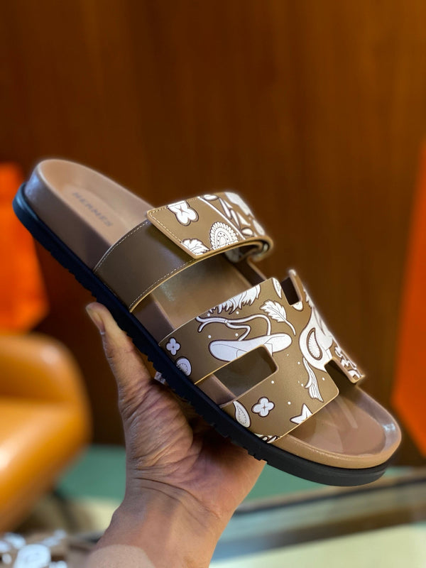 HM Men's Chypre Slide Calfskin 555859