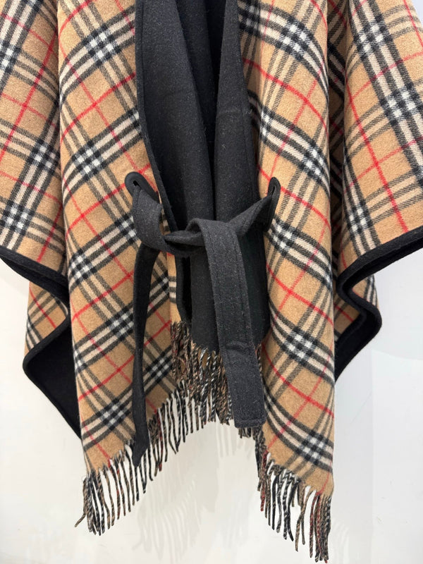BRR 26s Striped Reversible Cape/Shawl 217321