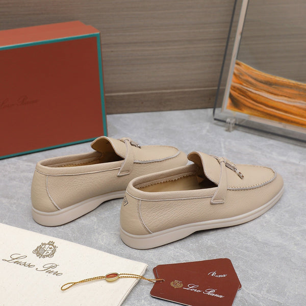 LP SUMMER CHARMS WALK LOAFERS BEIGE LAMBSKIN