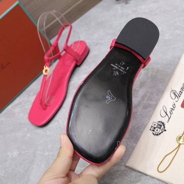 LP Mindil Infra Sandal Dark Pink Sheepskin 310350