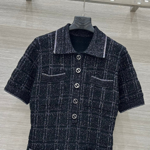 Gucci 2025 Dress Black Wool Viscose