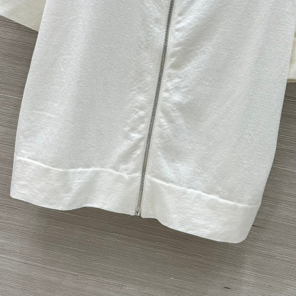 LV 25 Flower T Shirt White Cotton