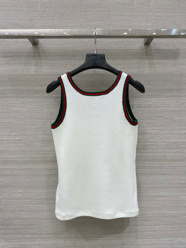 Gucci 2025 Knitted Vest White Wool