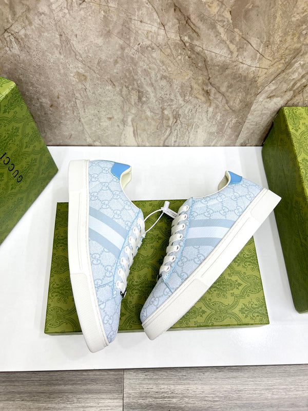 GG Men's ACE Sneaker Pastel Blue Canvas 525944