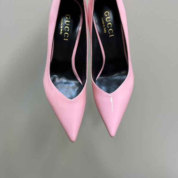GG 105 HIGH HEEL PUMP LIGHT PINK LAMBSKIN