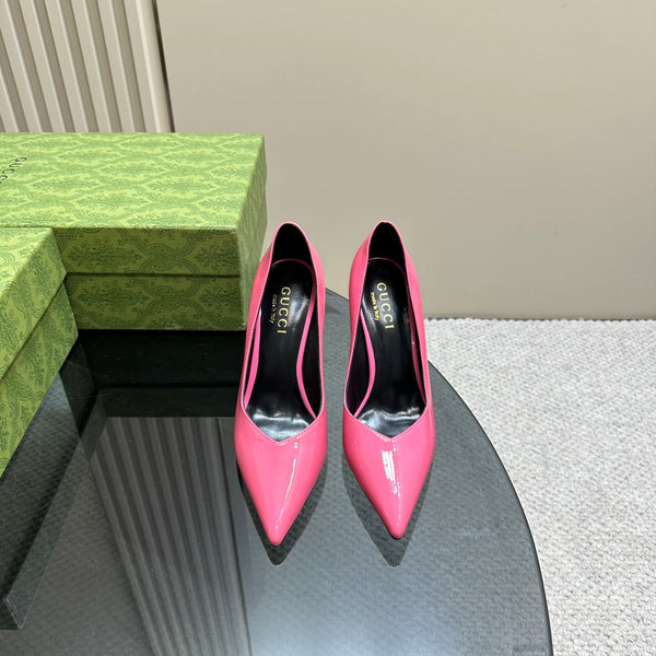 GG 105 HIGH HEEL PUMP FUSCIA LAMBSKIN