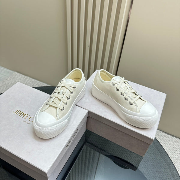 Jimmy Palma Maxi/F Sneakers in tela beige 583144